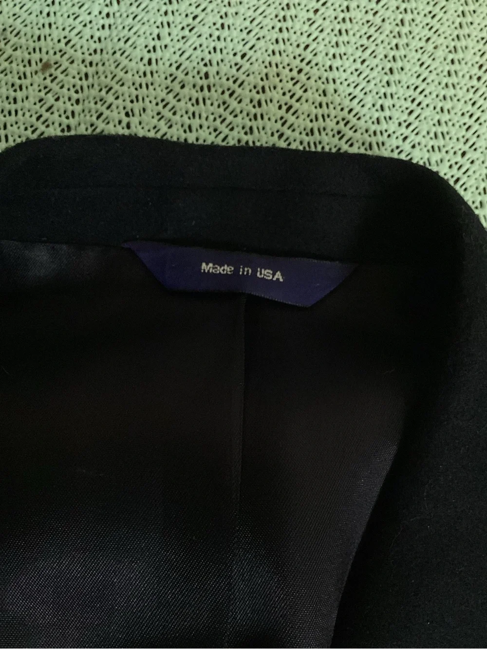 J. Crew black wool